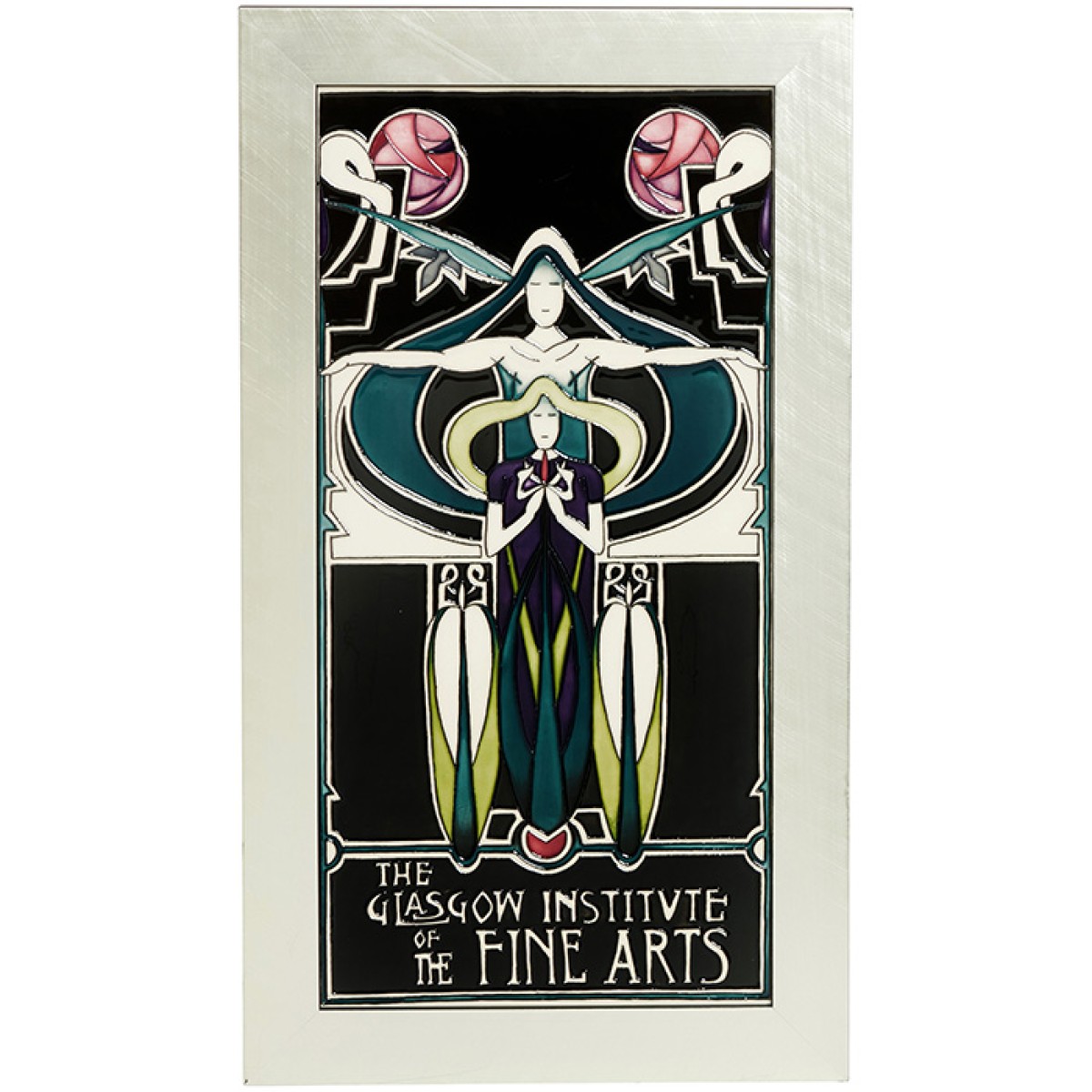 マッキントッシュ『GLASGOW Institute of Fine Arts』 Amazon.com: Wallbuddy Classic Glasgow Institute of Fine Arts